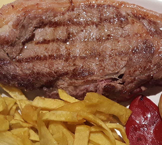 Lomo de buey (entrecot)